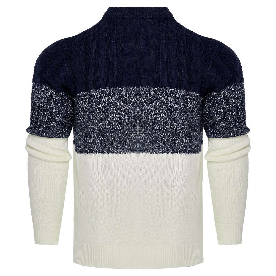 Men's Knitted Sweater Fashion Long-sleeved Pullover Tops Fall And Winter Clothing