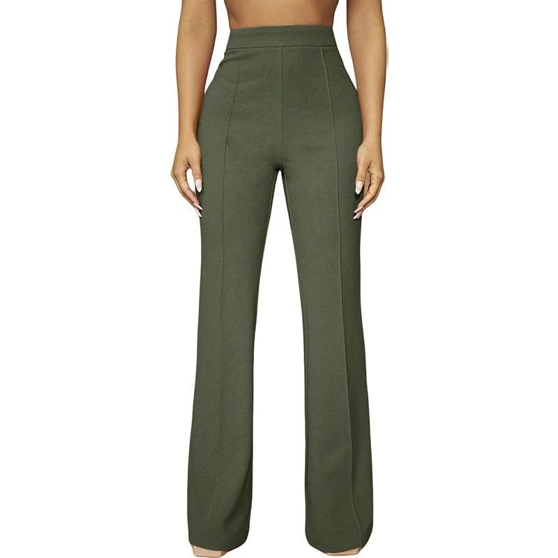 High Waist All-matching Fashion Business Commute Fall Women's Clothing Casual Business Pants Trousers