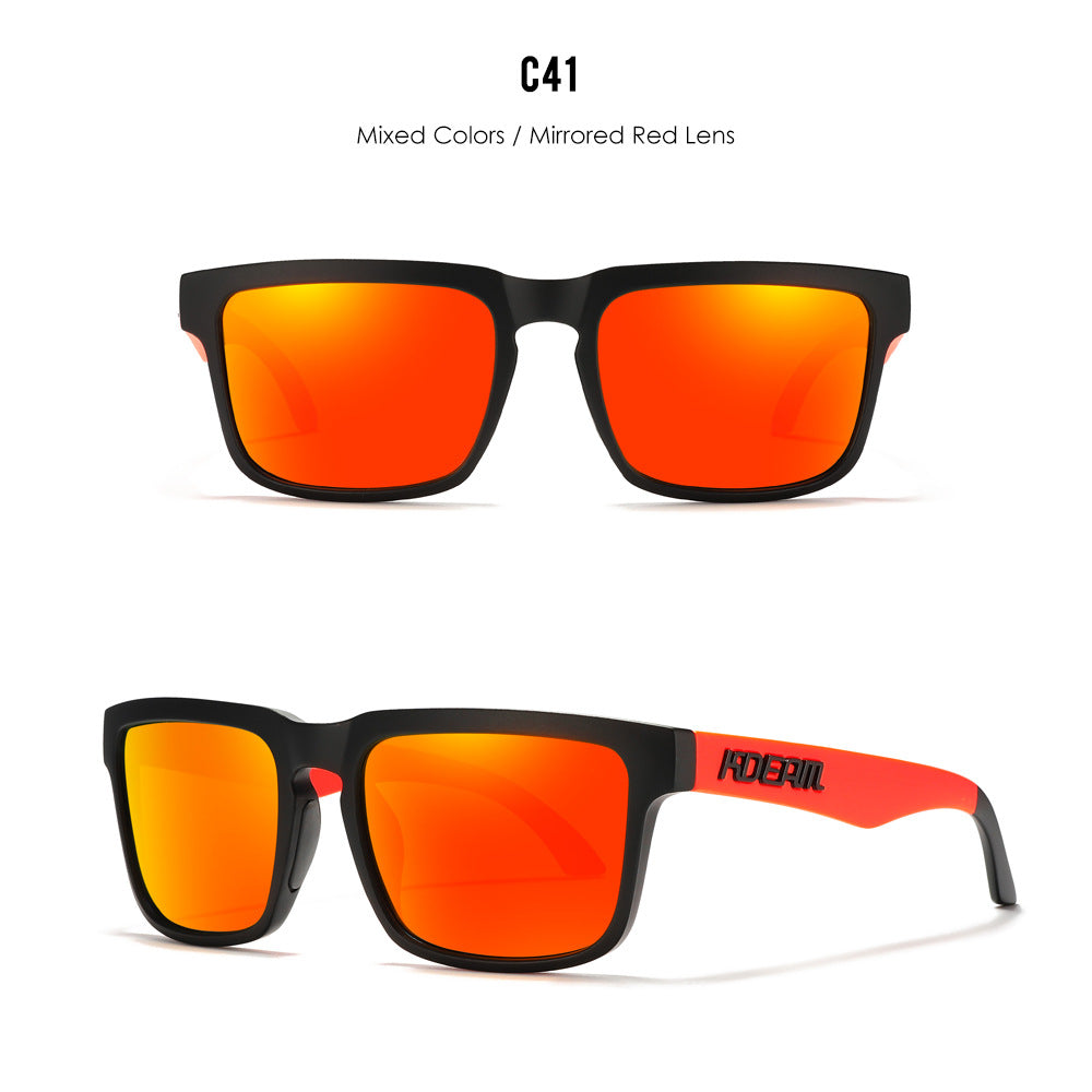 Unisex Polarized Ultra Light Driving Sunglasses Colorful Lens