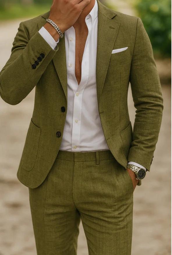 Men's Casual Two-piece Suit