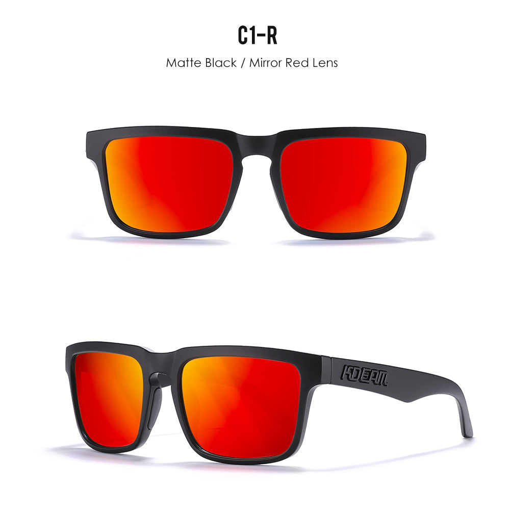 Unisex Polarized Ultra Light Driving Sunglasses Colorful Lens