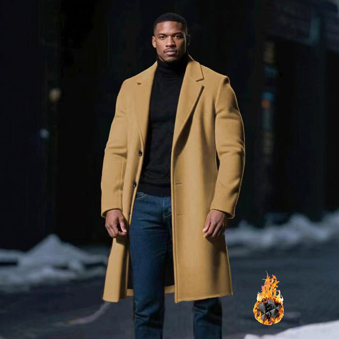 Fashionable Trench Coat British Classic And Elegant