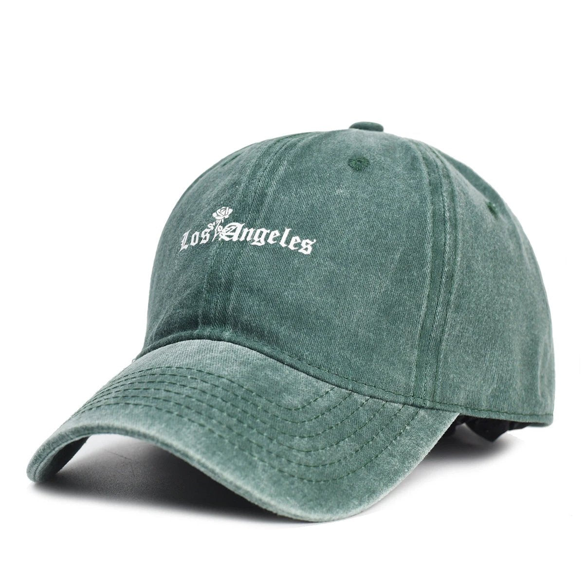 Washed Cotton Printed Dad Hat For Men