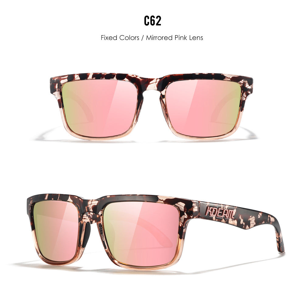 Unisex Polarized Ultra Light Driving Sunglasses Colorful Lens