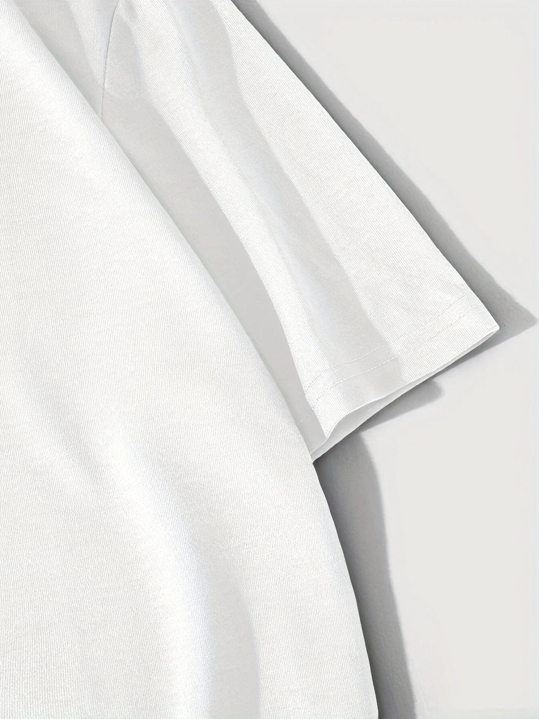 Large Men's Casual Fashion Sports T-shirt, Faith Pattern Round Neck Comfortable T-shirt Summer Clothing
