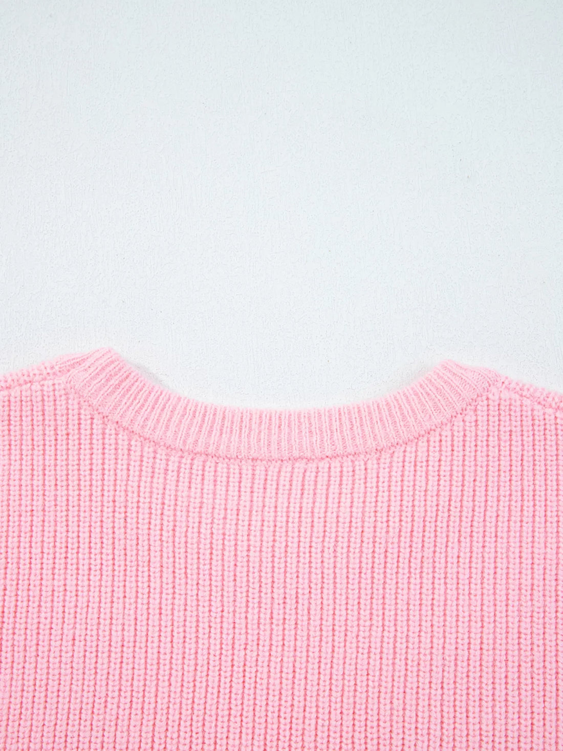 Merry Candy Cane Christmas Crew Neck Sweater