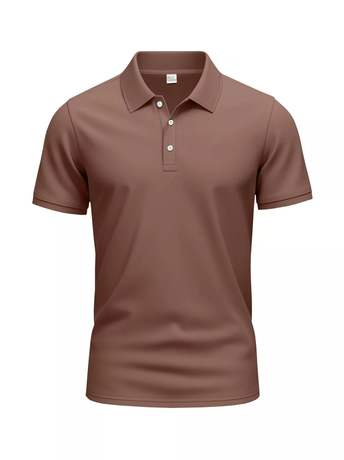 Men's Full Size Slim-Fit Short Sleeve Polo Plus Size