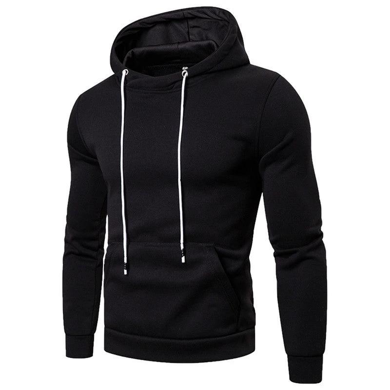 Men's Casual Pullover Hooded Sweatshirt