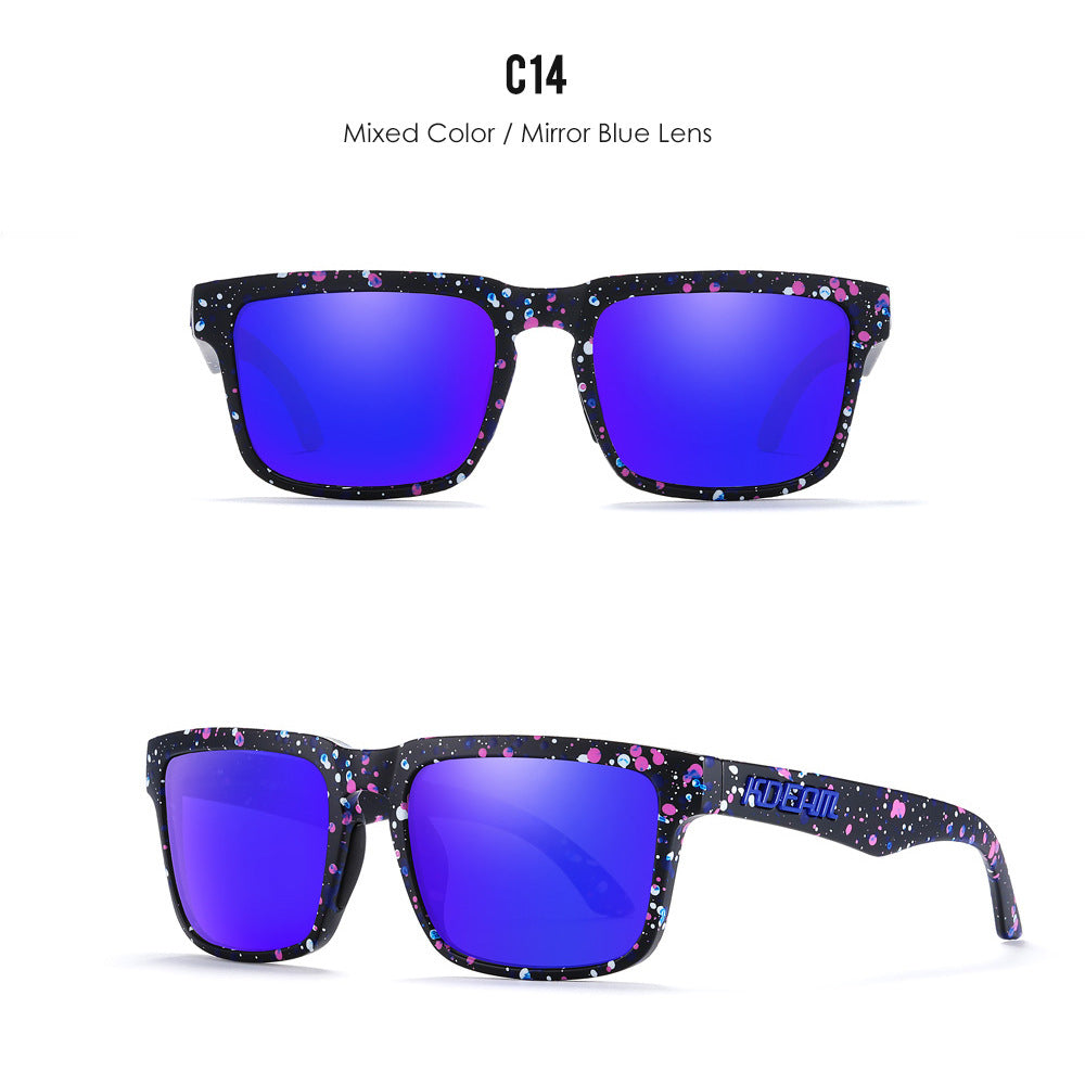 Unisex Polarized Ultra Light Driving Sunglasses Colorful Lens