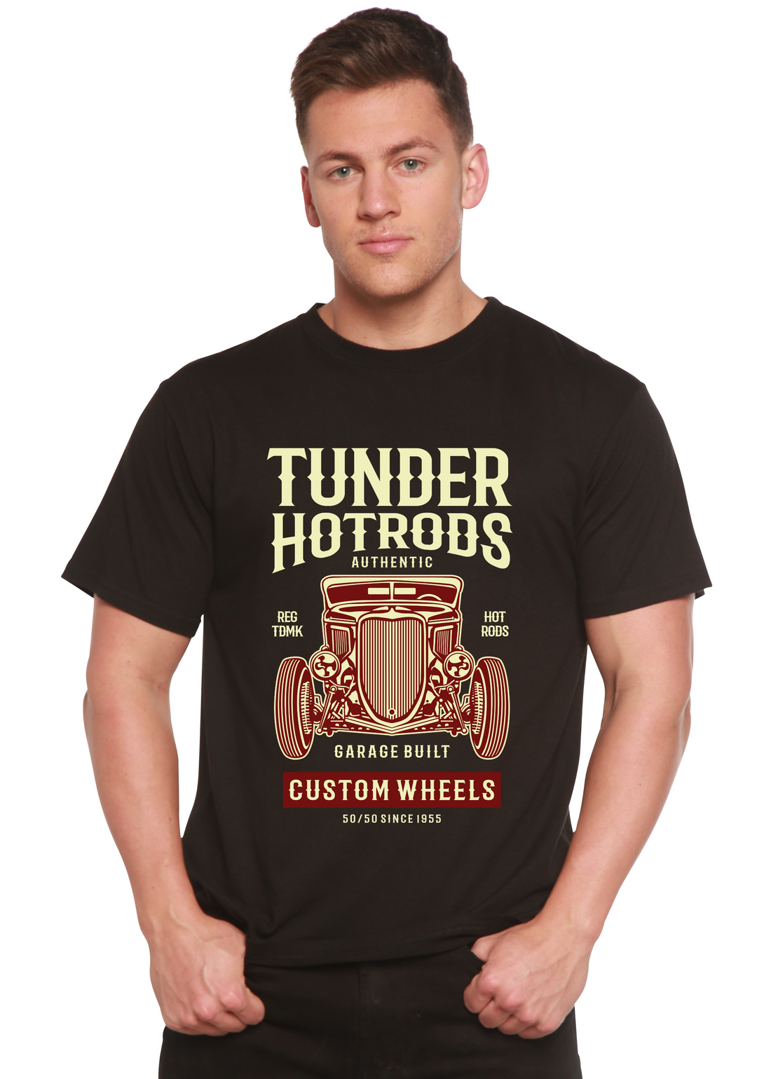 Thunder Hot Spun Bamboo® Men's Bamboo Viscose/Organic Cotton Short Sleeve Graphic T-Shirt