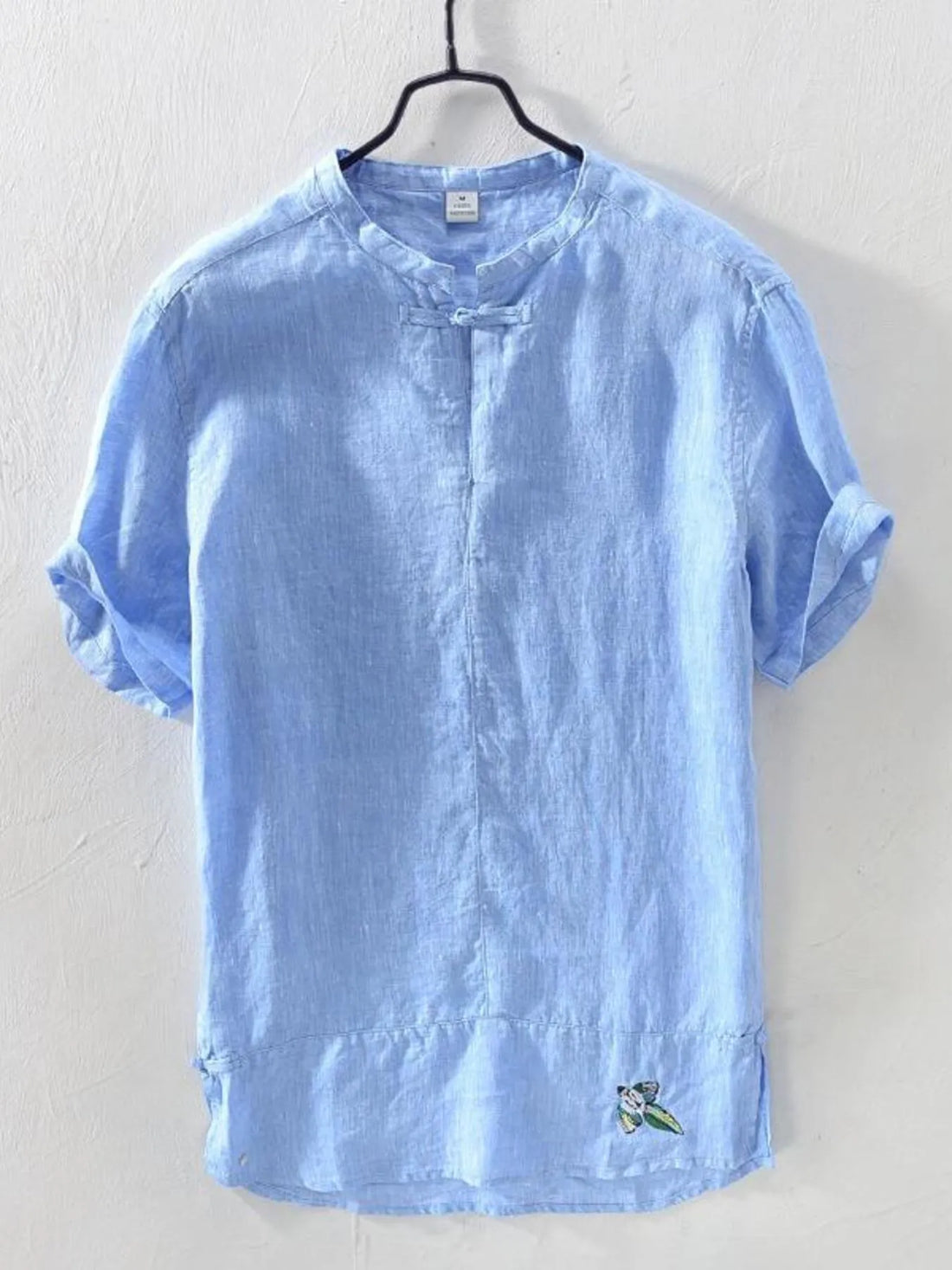 Men's Plus Size Lightweight Short Sleeve Blouse