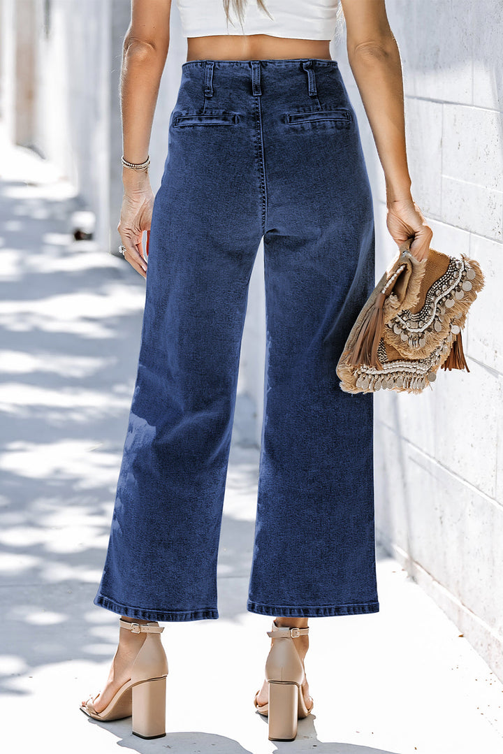 Women's Mckinley Wide Leg Cropped Jeans