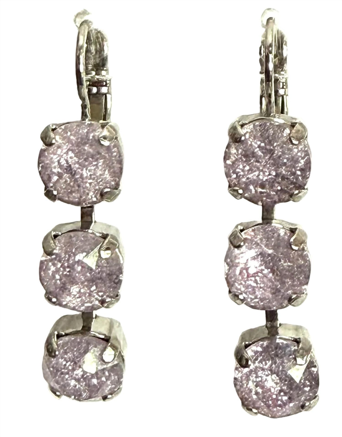 Women's Tripe Drop Earrings