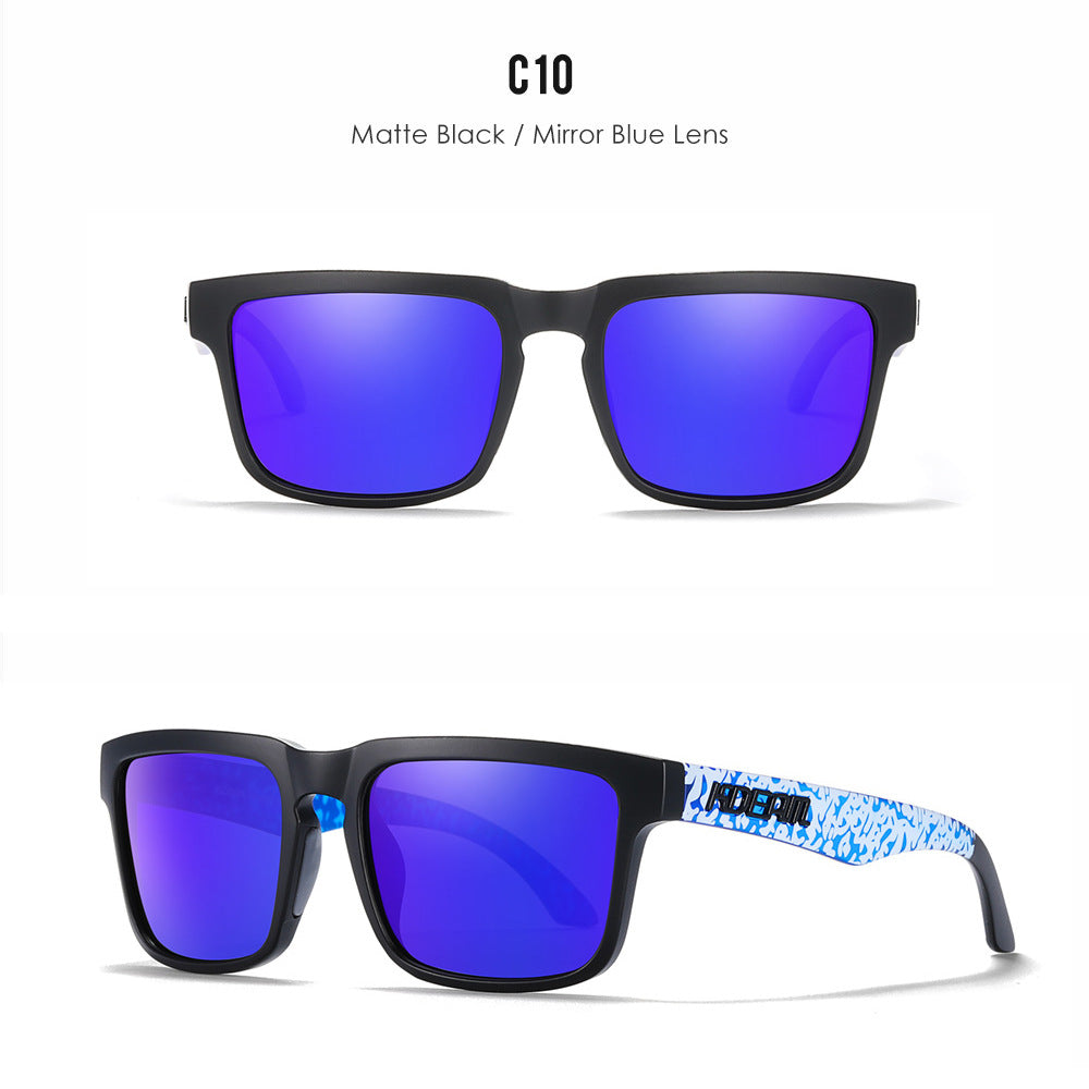 Unisex Polarized Ultra Light Driving Sunglasses Colorful Lens