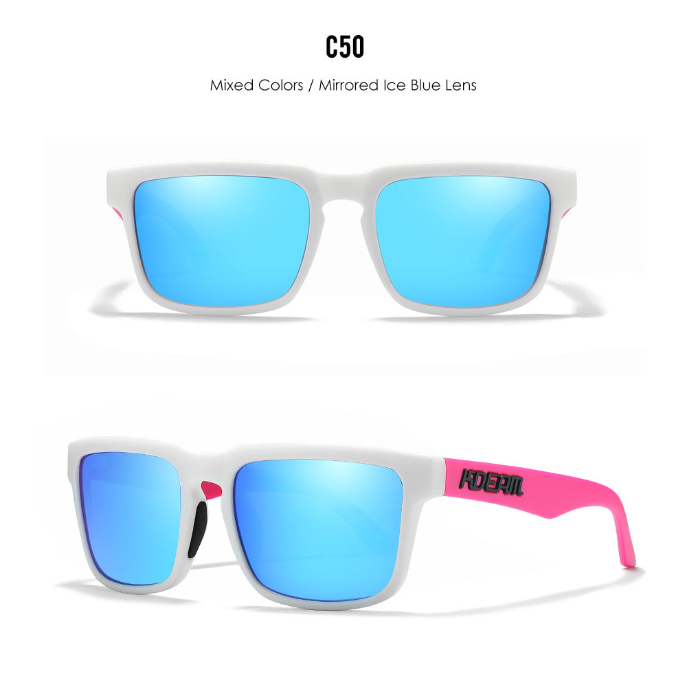 Unisex Polarized Ultra Light Driving Sunglasses Colorful Lens