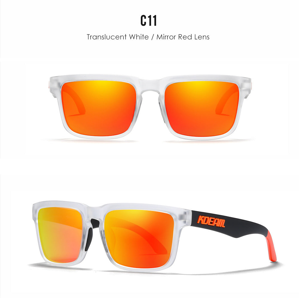 Unisex Polarized Ultra Light Driving Sunglasses Colorful Lens