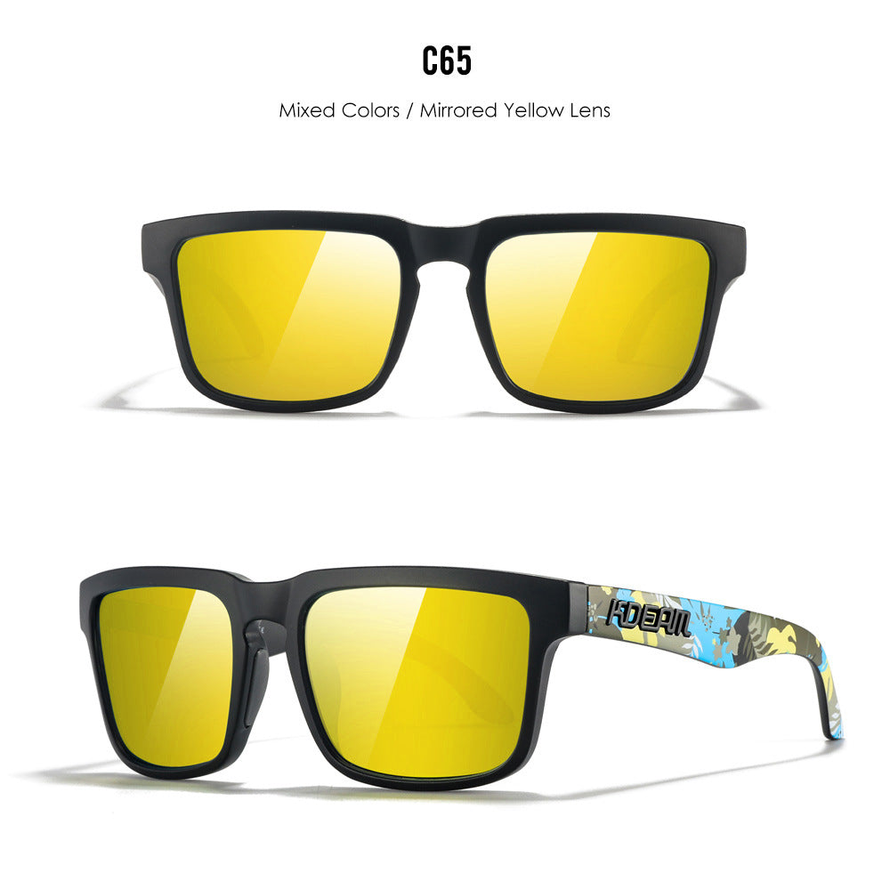 Unisex Polarized Ultra Light Driving Sunglasses Colorful Lens
