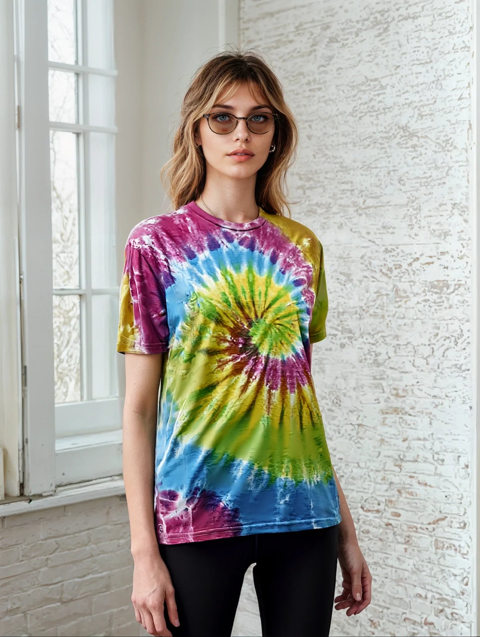 Women's Classic Spiral Tie ﻿Dye