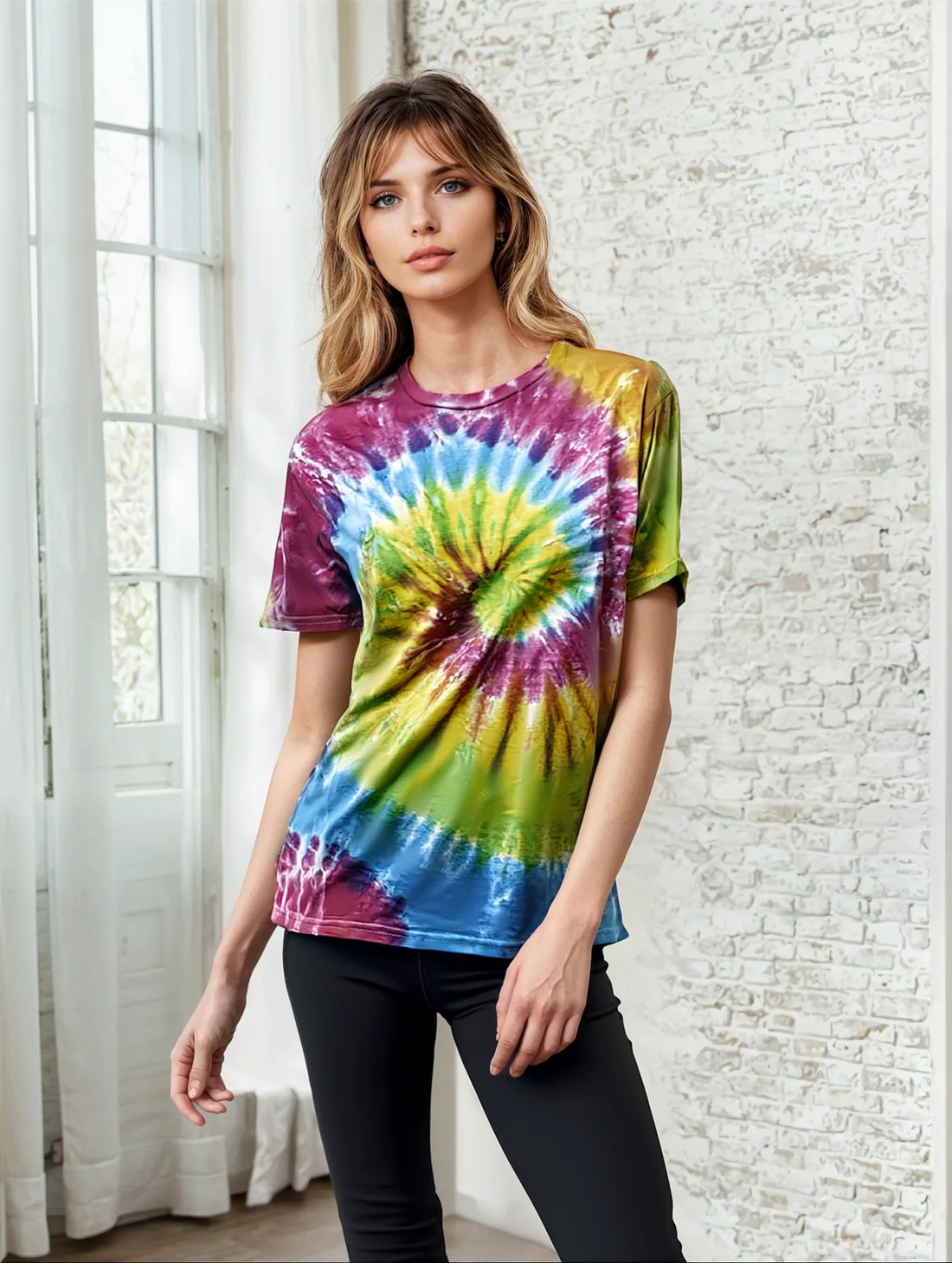 Women's Classic Spiral Tie ﻿Dye