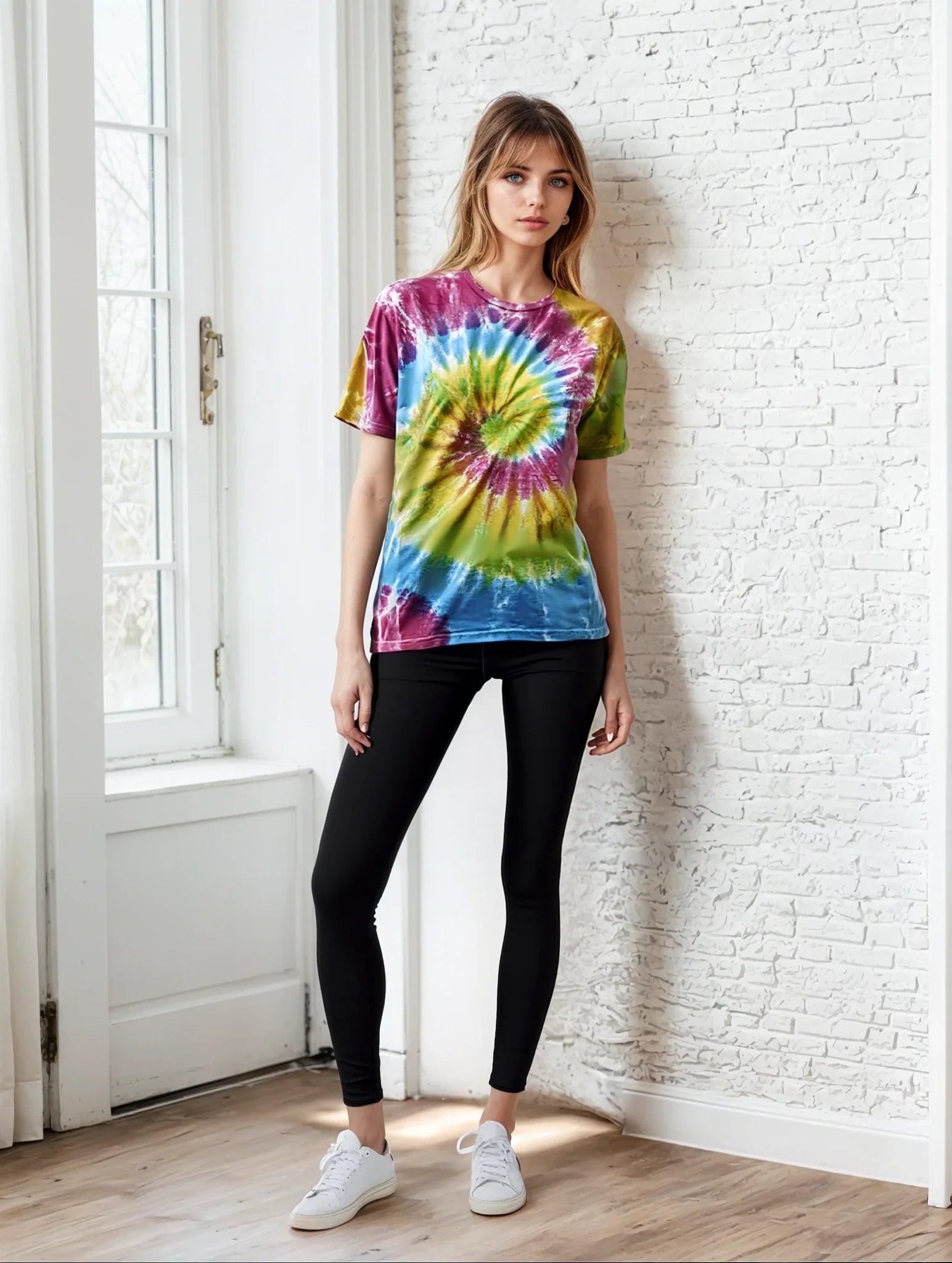 Women's Classic Spiral Tie ﻿Dye