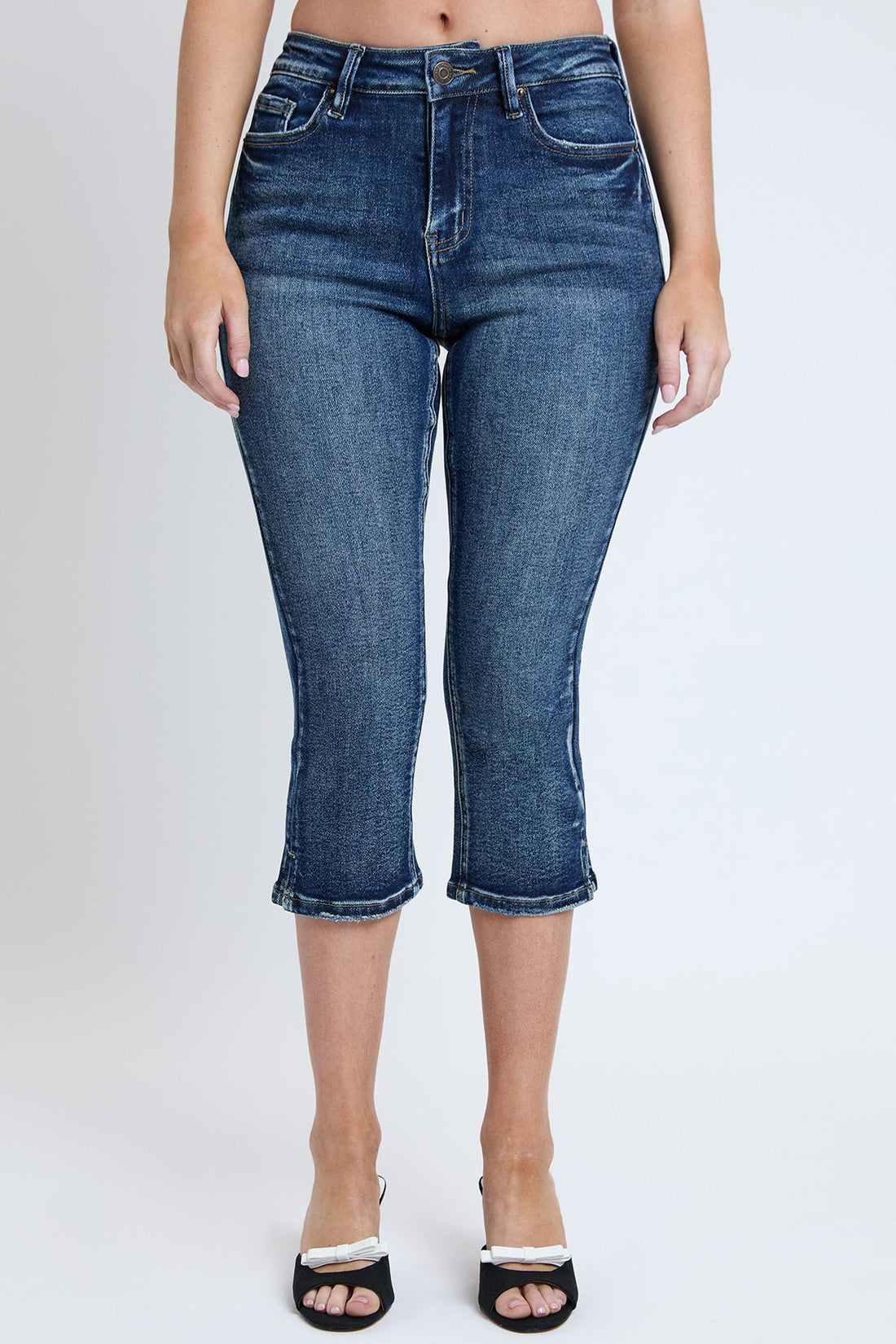 Women's Luxe Capri with Side Slit
