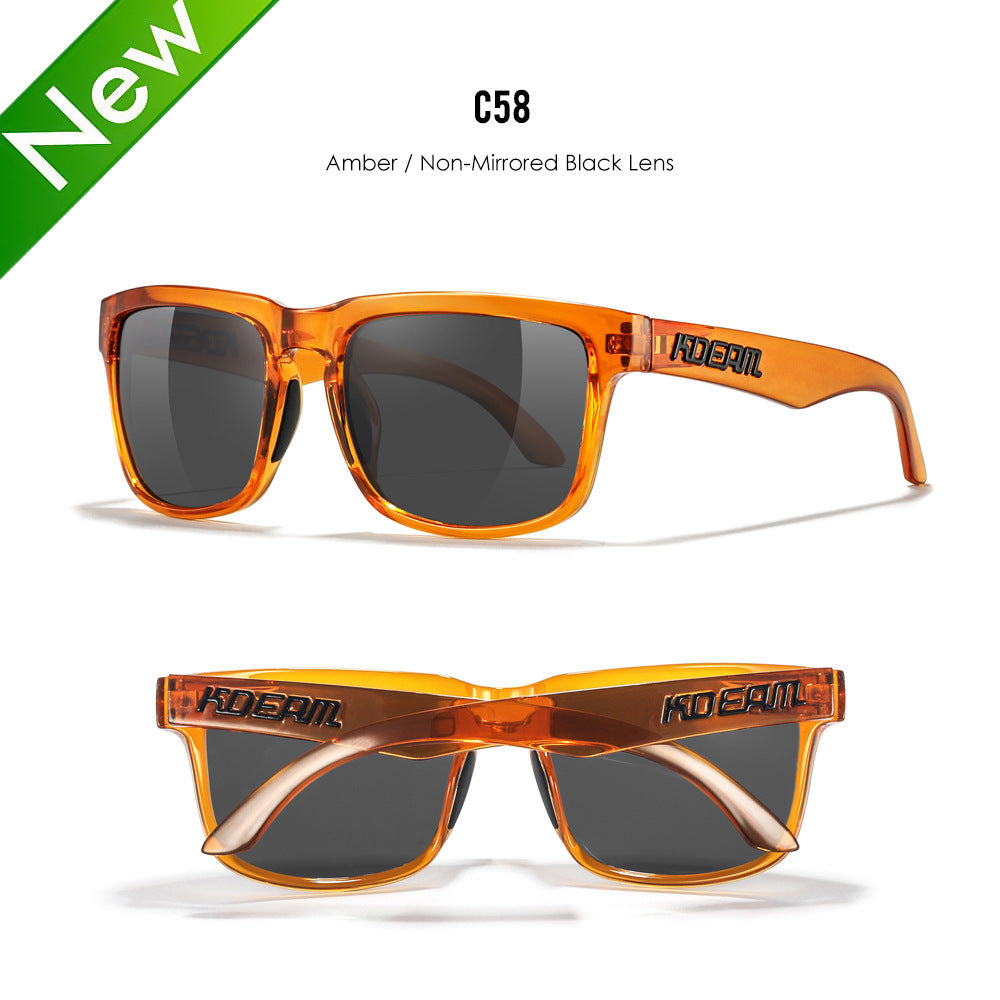Unisex Polarized Ultra Light Driving Sunglasses Colorful Lens