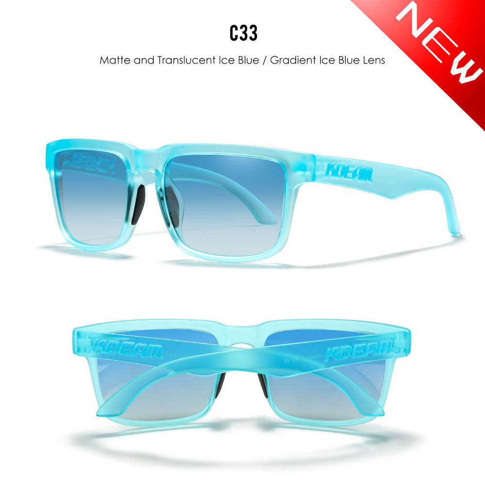 Unisex Polarized Ultra Light Driving Sunglasses Colorful Lens