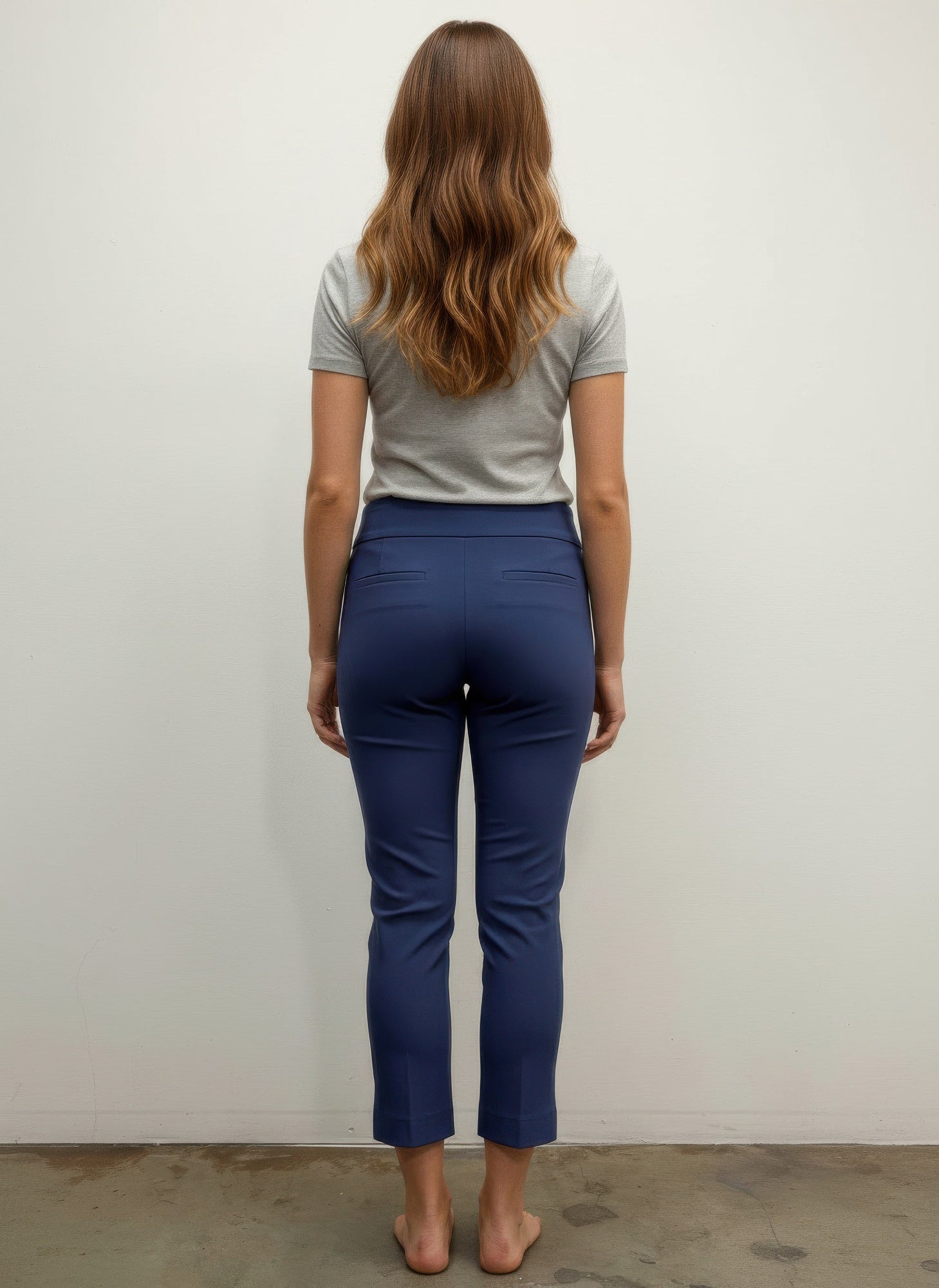 Pull On Solid Pants