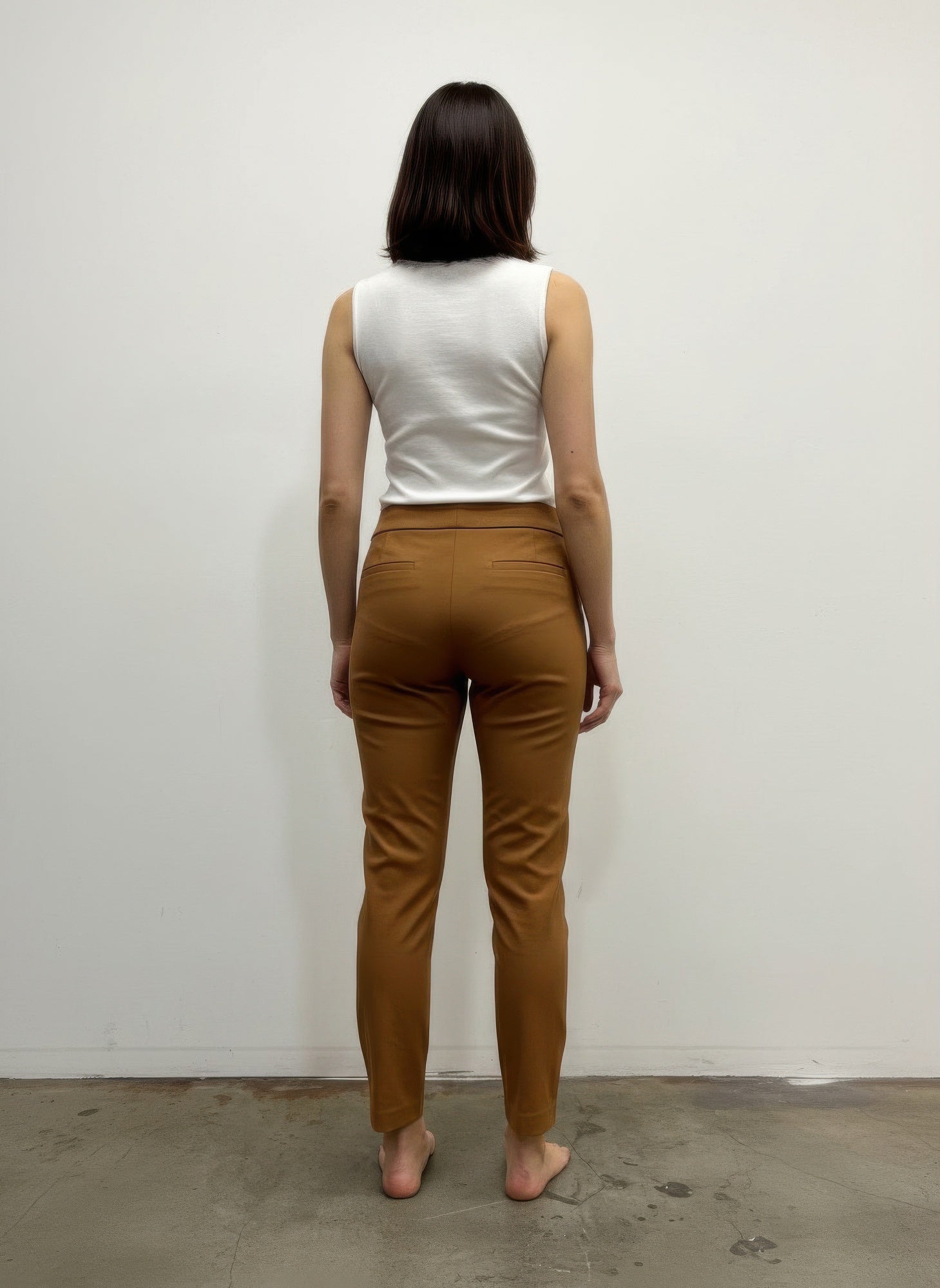 Pull On Solid Pants