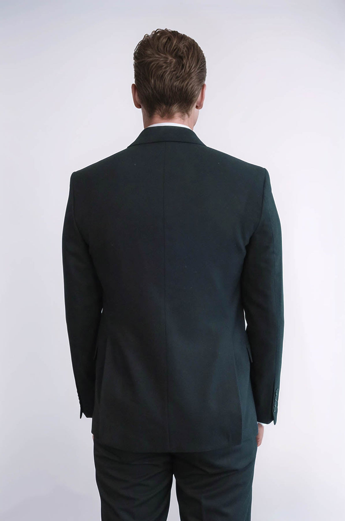 Plain Slim Fit Sport Black Men Blazer - Wessi