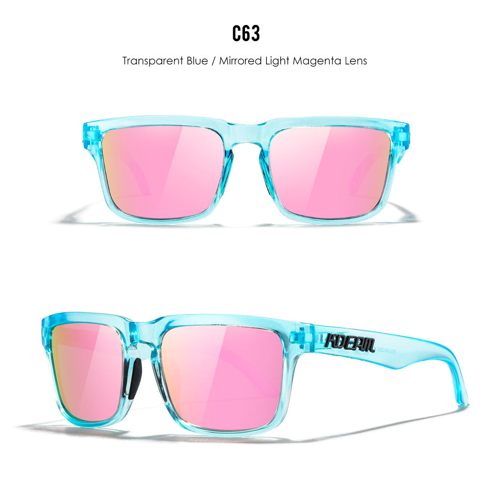 Unisex Polarized Ultra Light Driving Sunglasses Colorful Lens