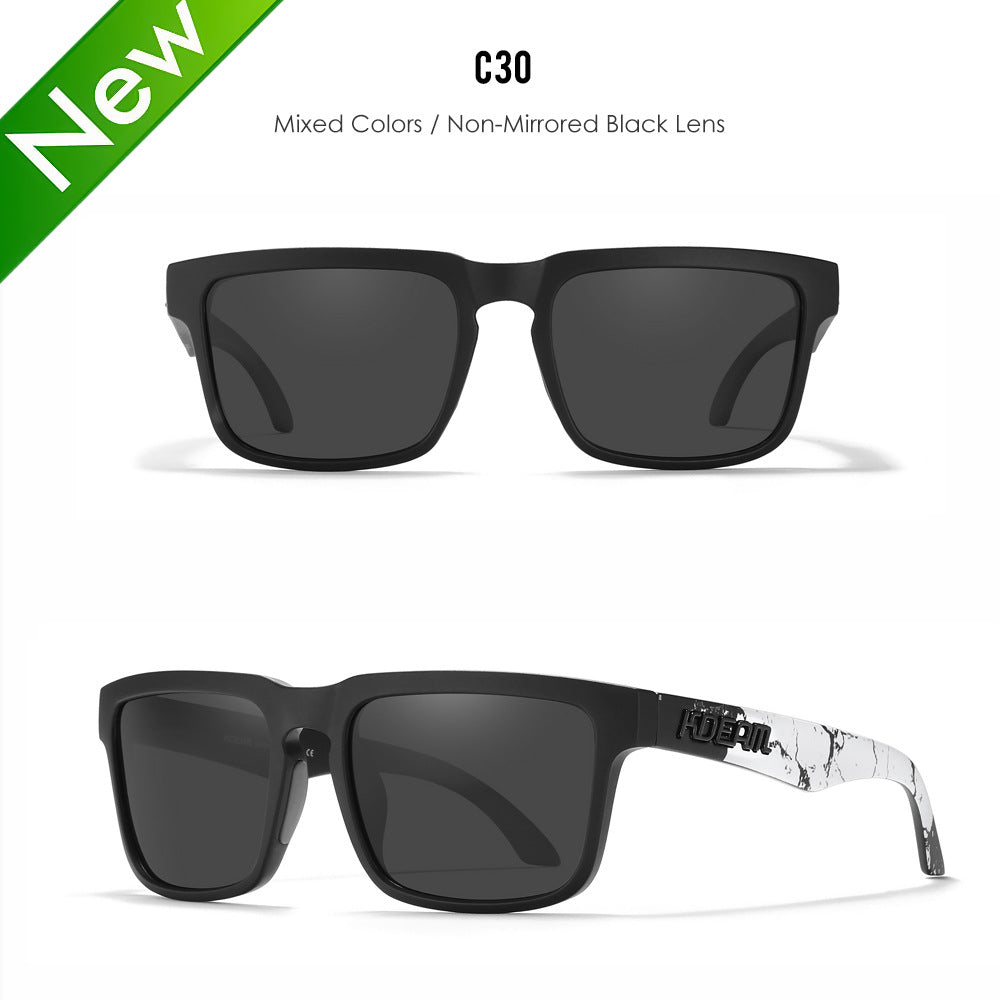 Unisex Polarized Ultra Light Driving Sunglasses Colorful Lens