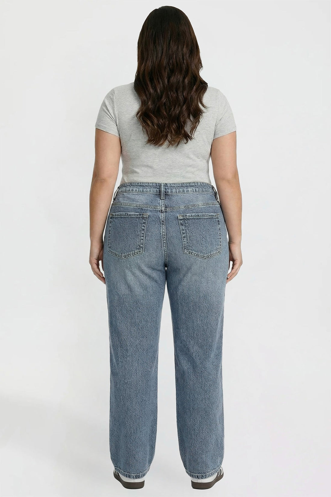 Women's Plus Luxe Wide Leg Jeans