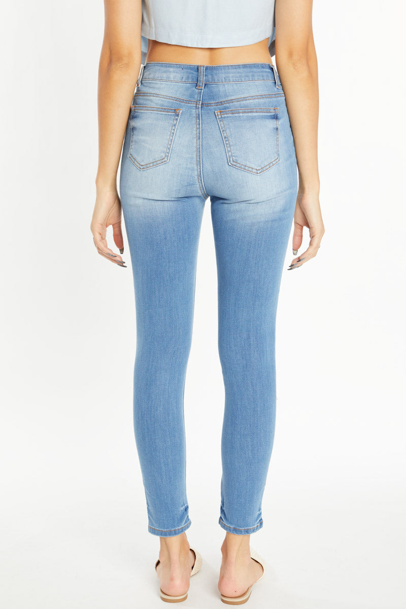 High Rise 5 Pocket Skinny Jeans