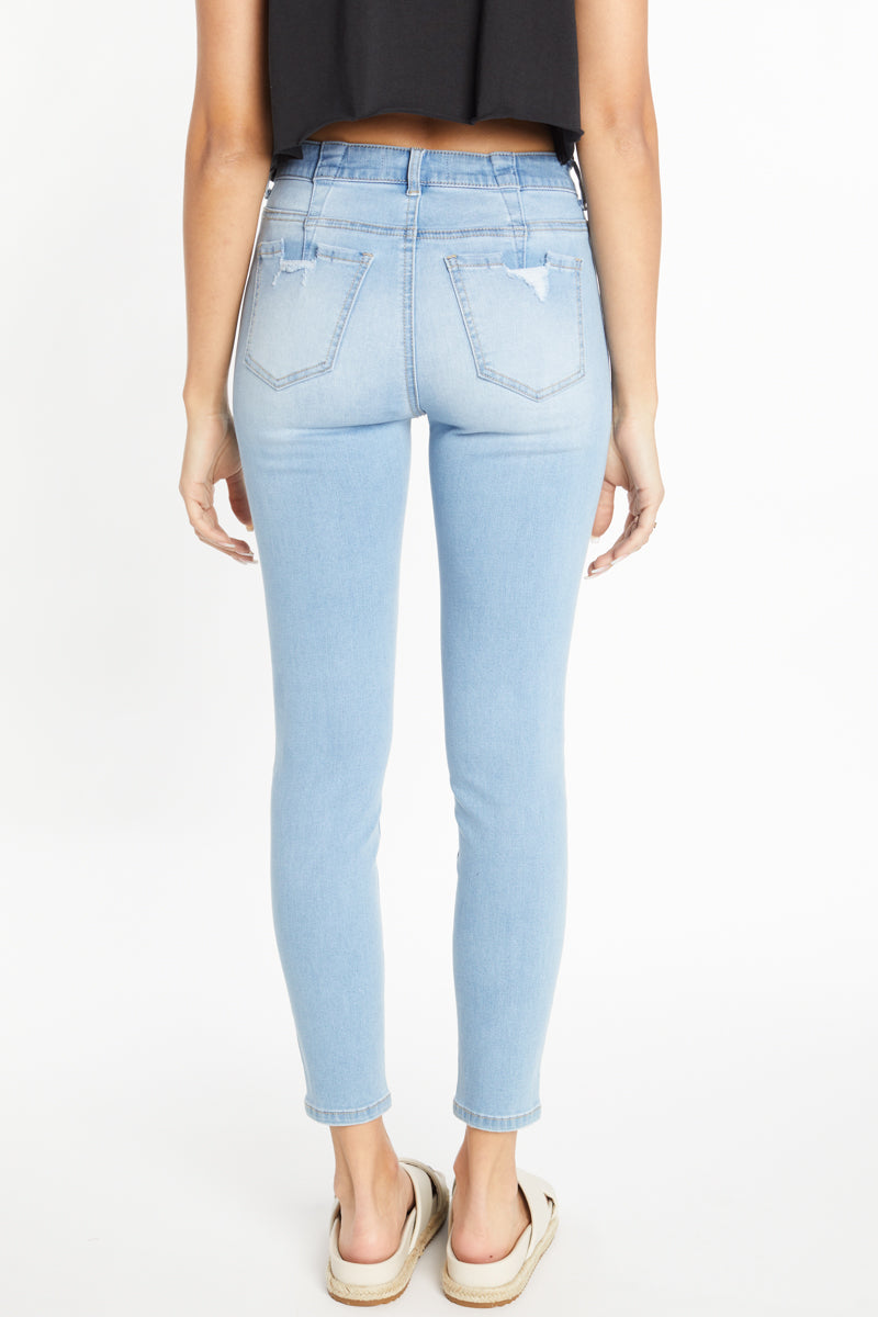 High Rise 5 Pocket Skinny Jeans