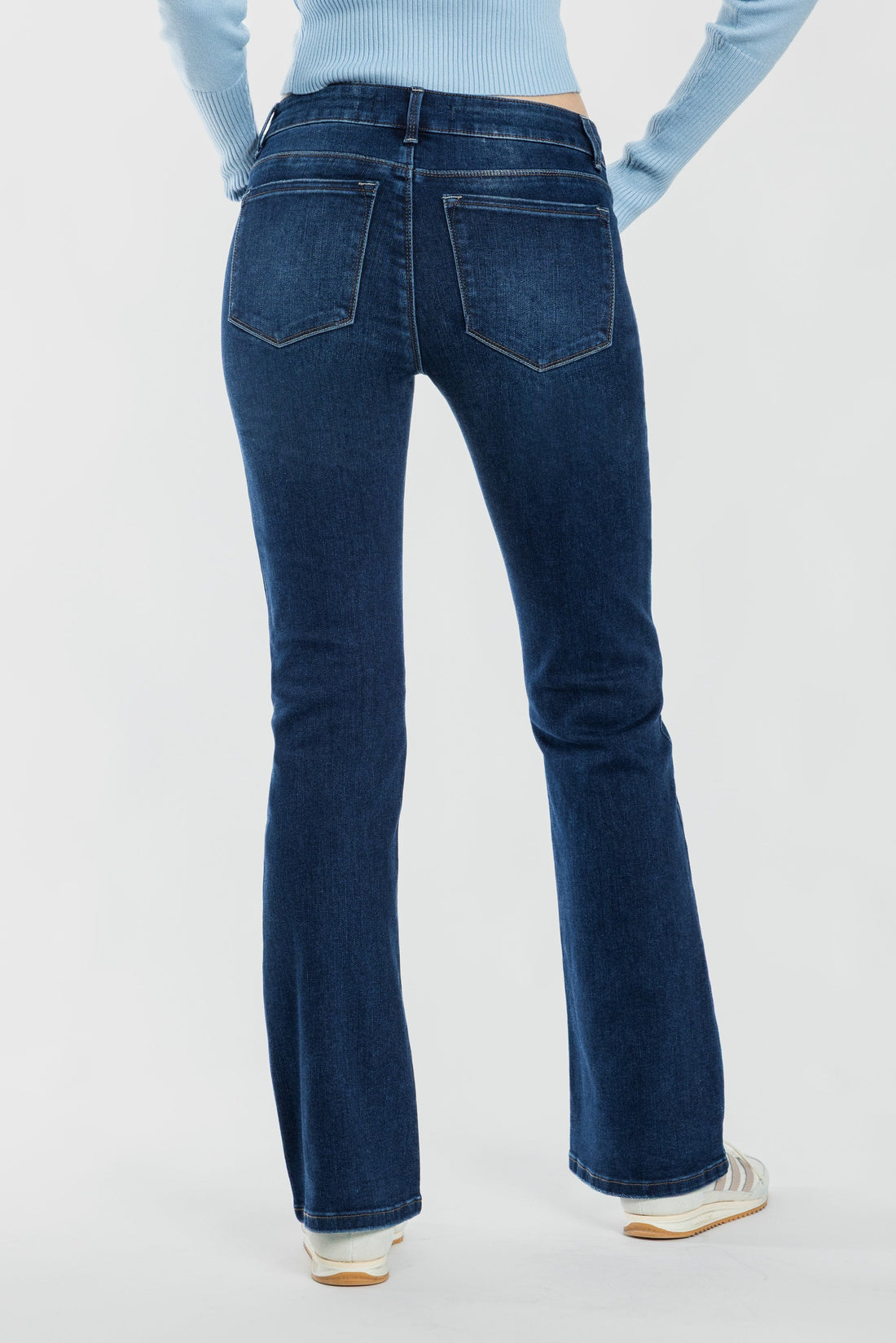High Rise Bootcut Jeans