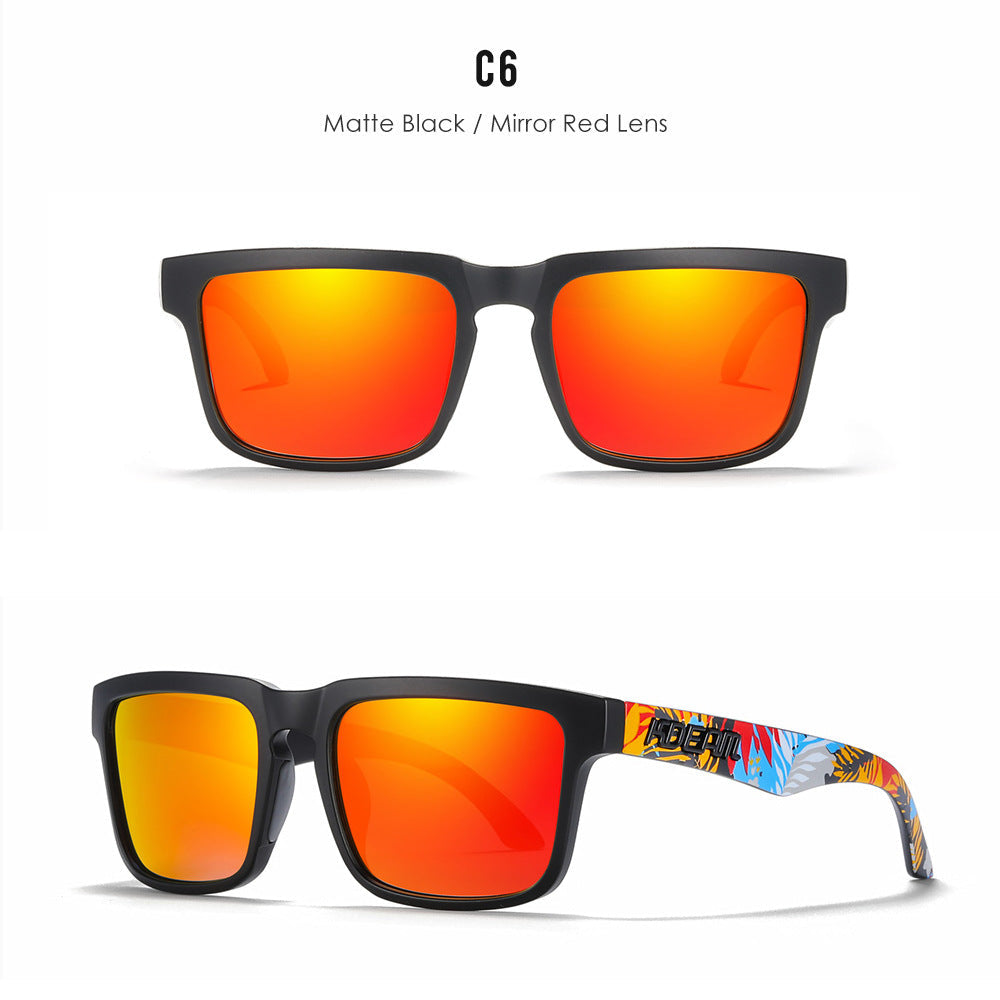 Unisex Polarized Ultra Light Driving Sunglasses Colorful Lens