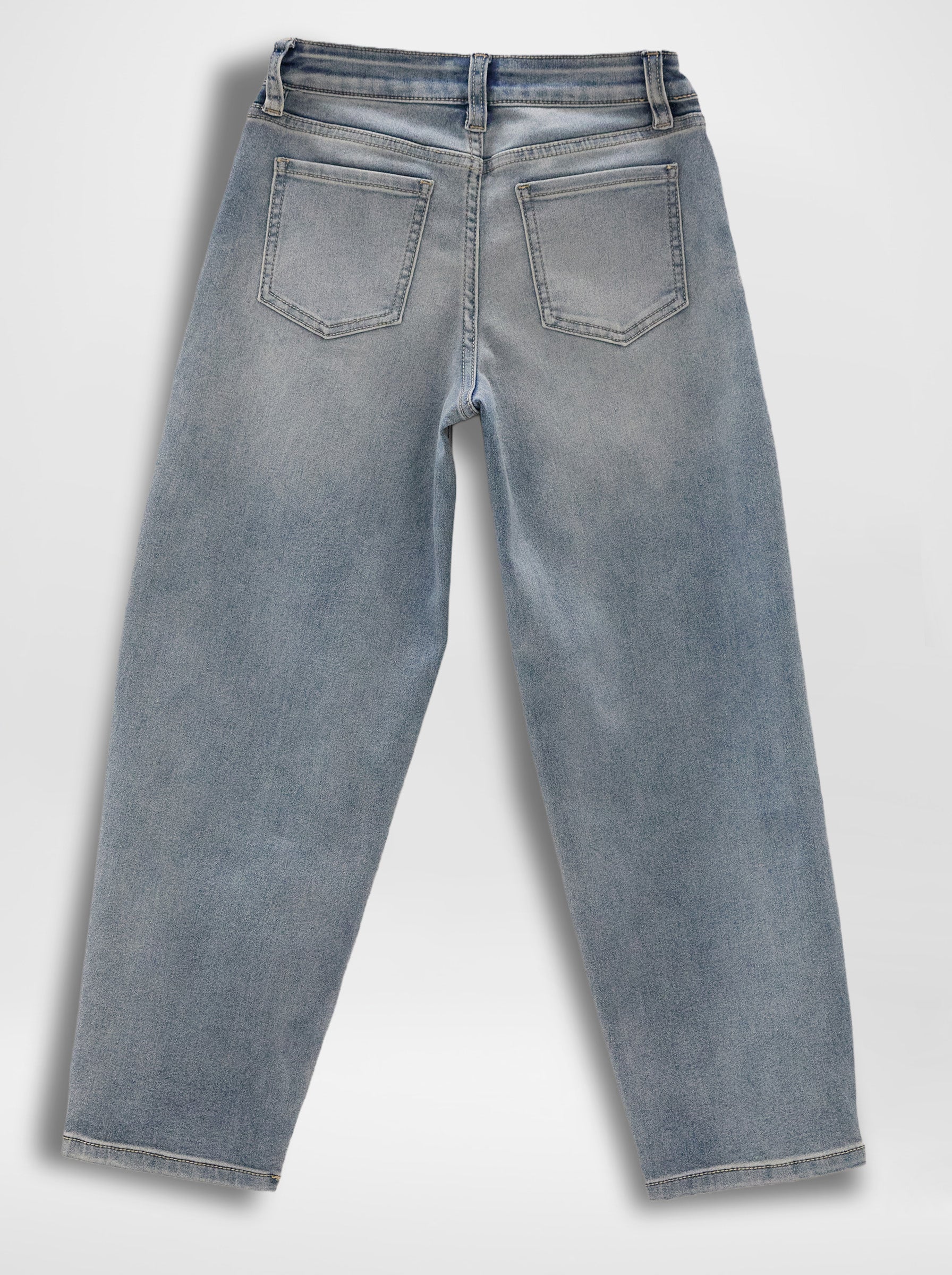 Girls Barrel Jeans