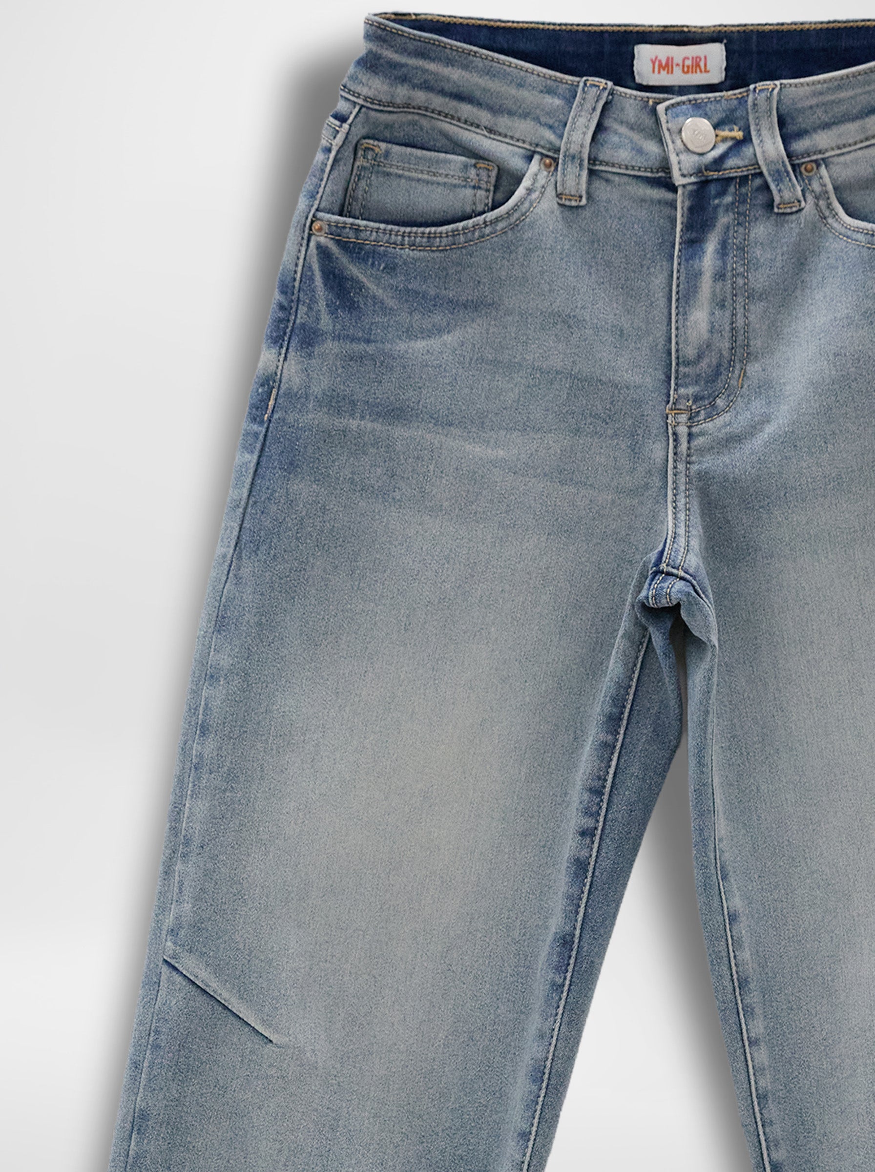 Girls Barrel Jeans