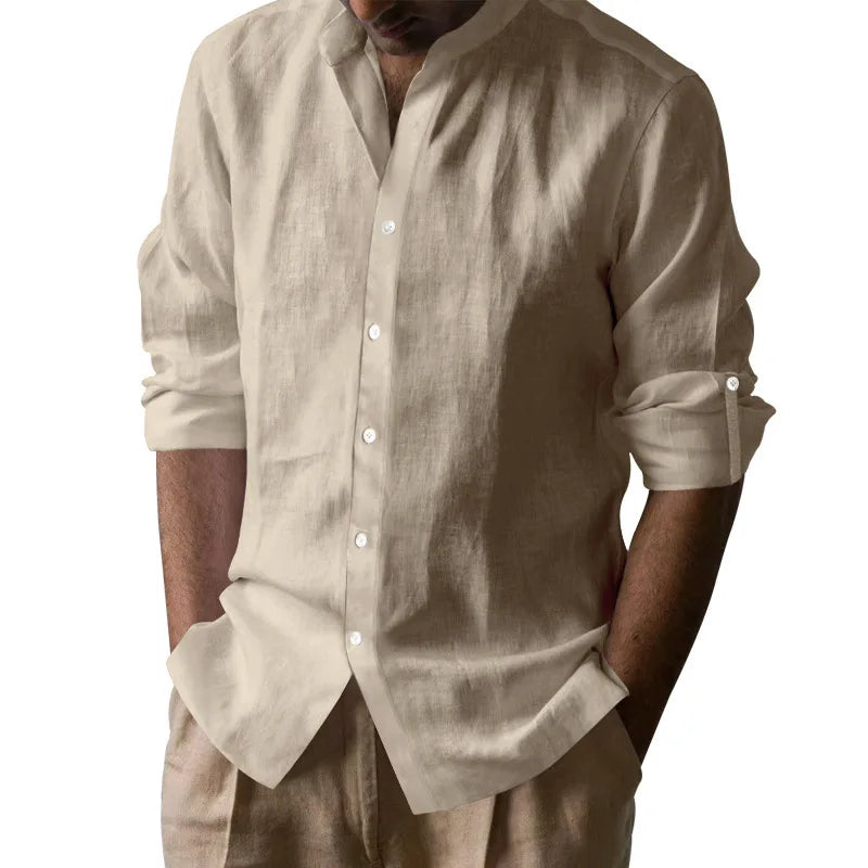 Men's 100% Cotton Soft Polo T-shirt Outdoor Daily Lounge Wear
