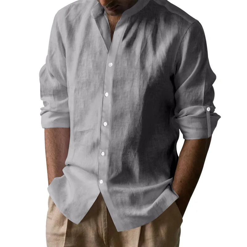 Men's 100% Cotton Soft Polo T-shirt Outdoor Daily Lounge Wear