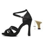 Women's High-Heeled Latin Dance Shoes Soft-Soled Breathable Indoor Party Dance Adult Shoes Stage Performance Dance