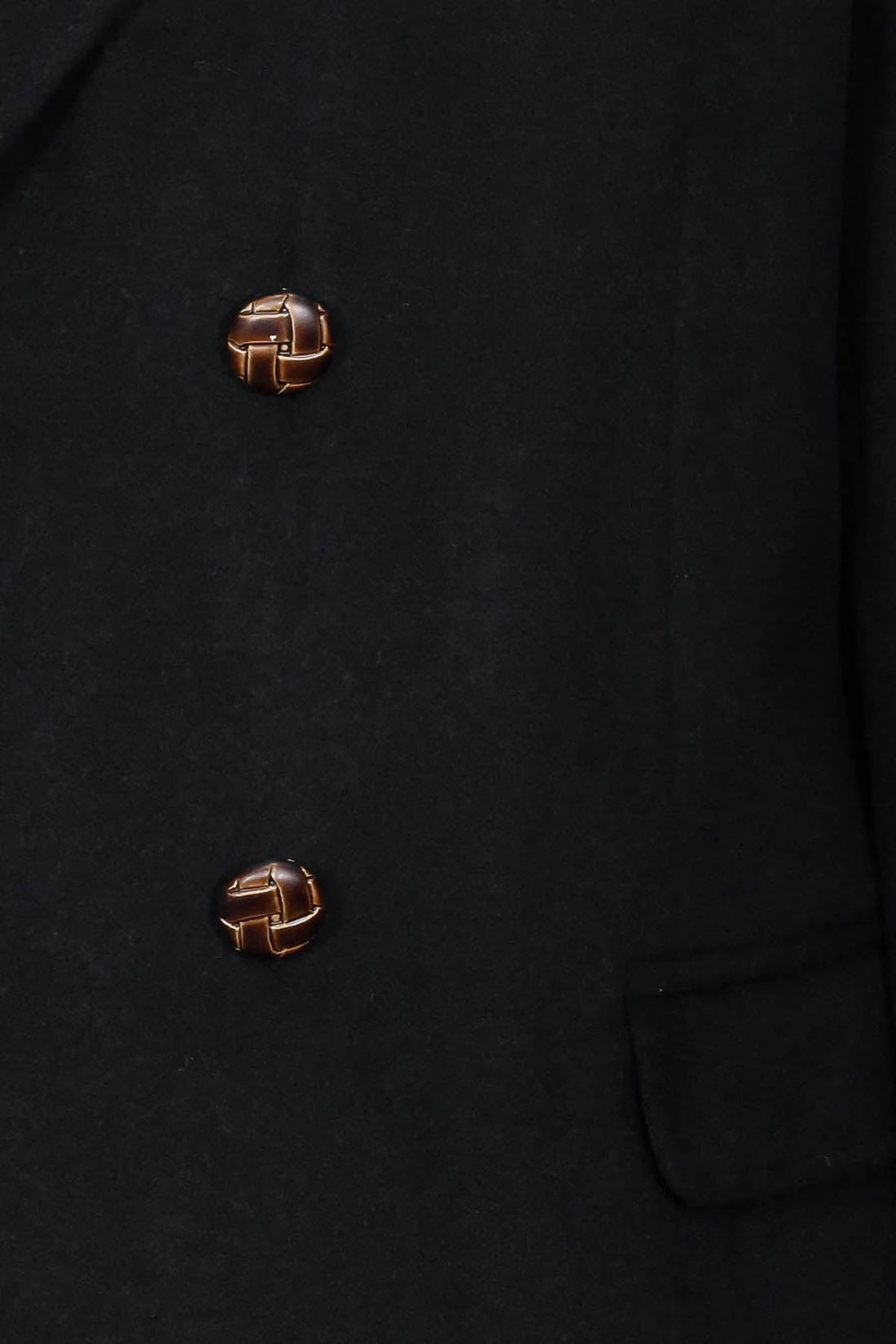 Mens Double Breasted Slim Fit Black Blazer - Wessi