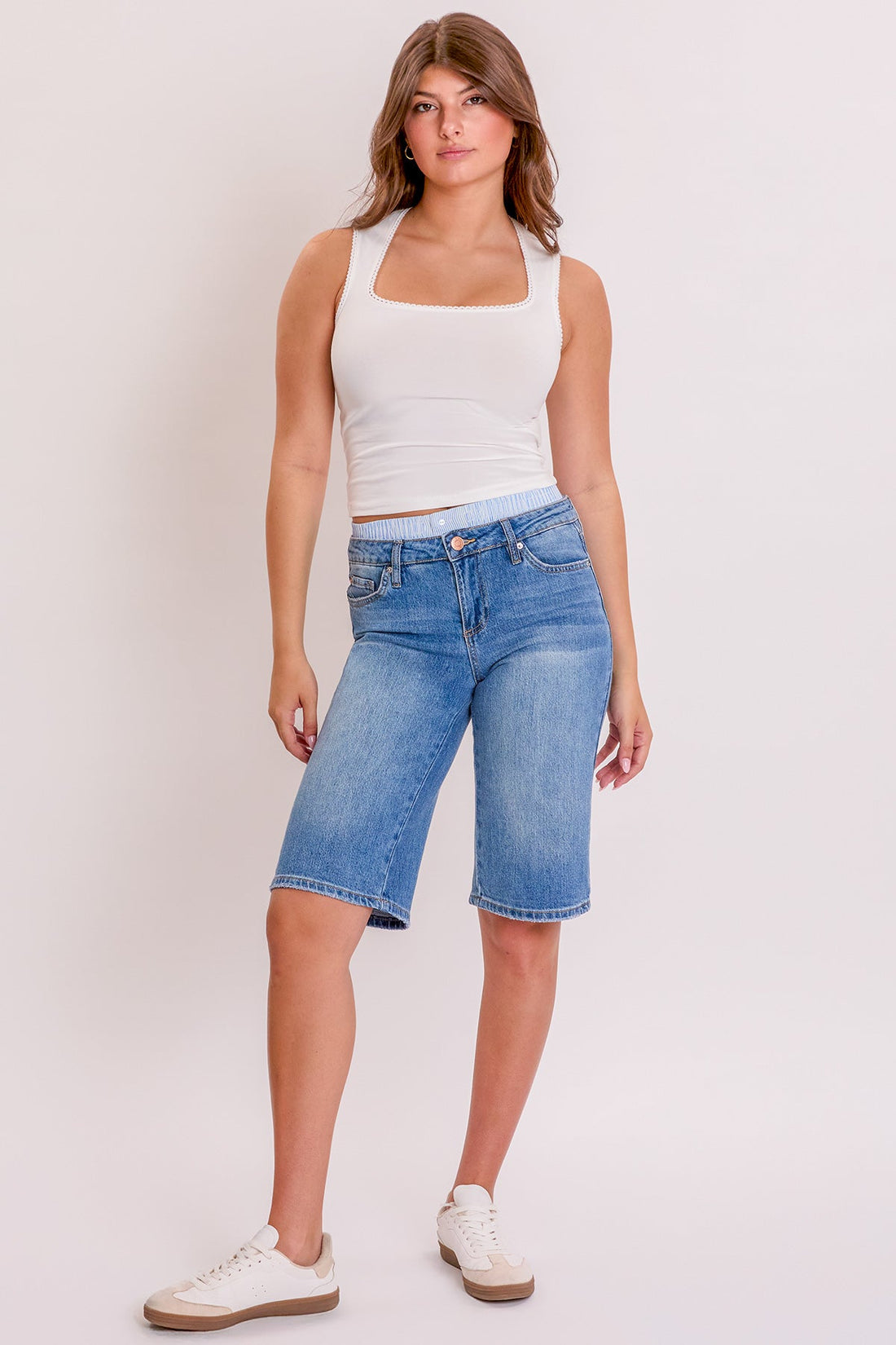 Women's Luxe Jort with Removable Boxer Waist