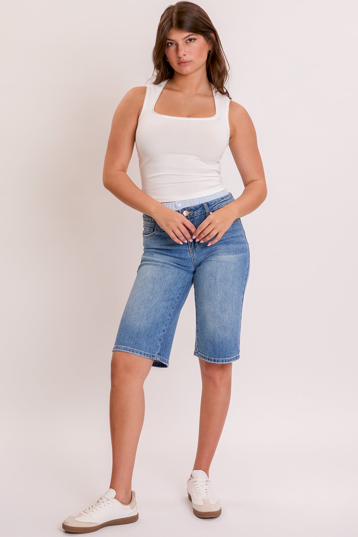 Women's Luxe Jort with Removable Boxer Waist