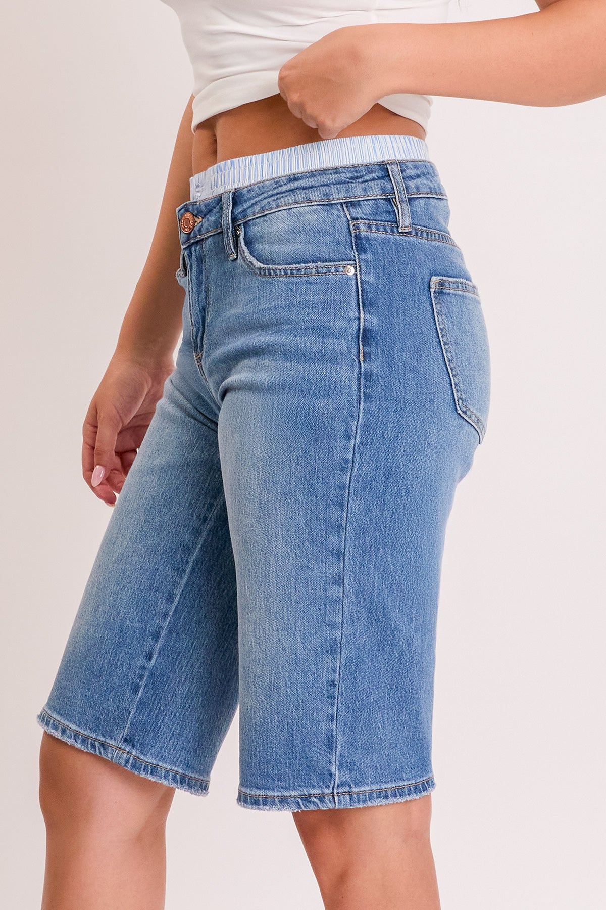 Women's Luxe Jort with Removable Boxer Waist