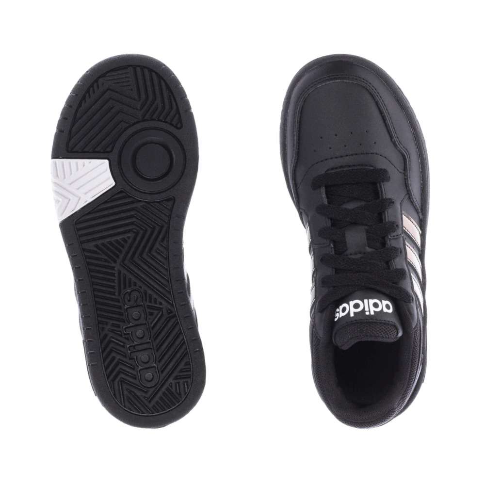 adidas Kids' Hoops 3.0 Sneaker - Black