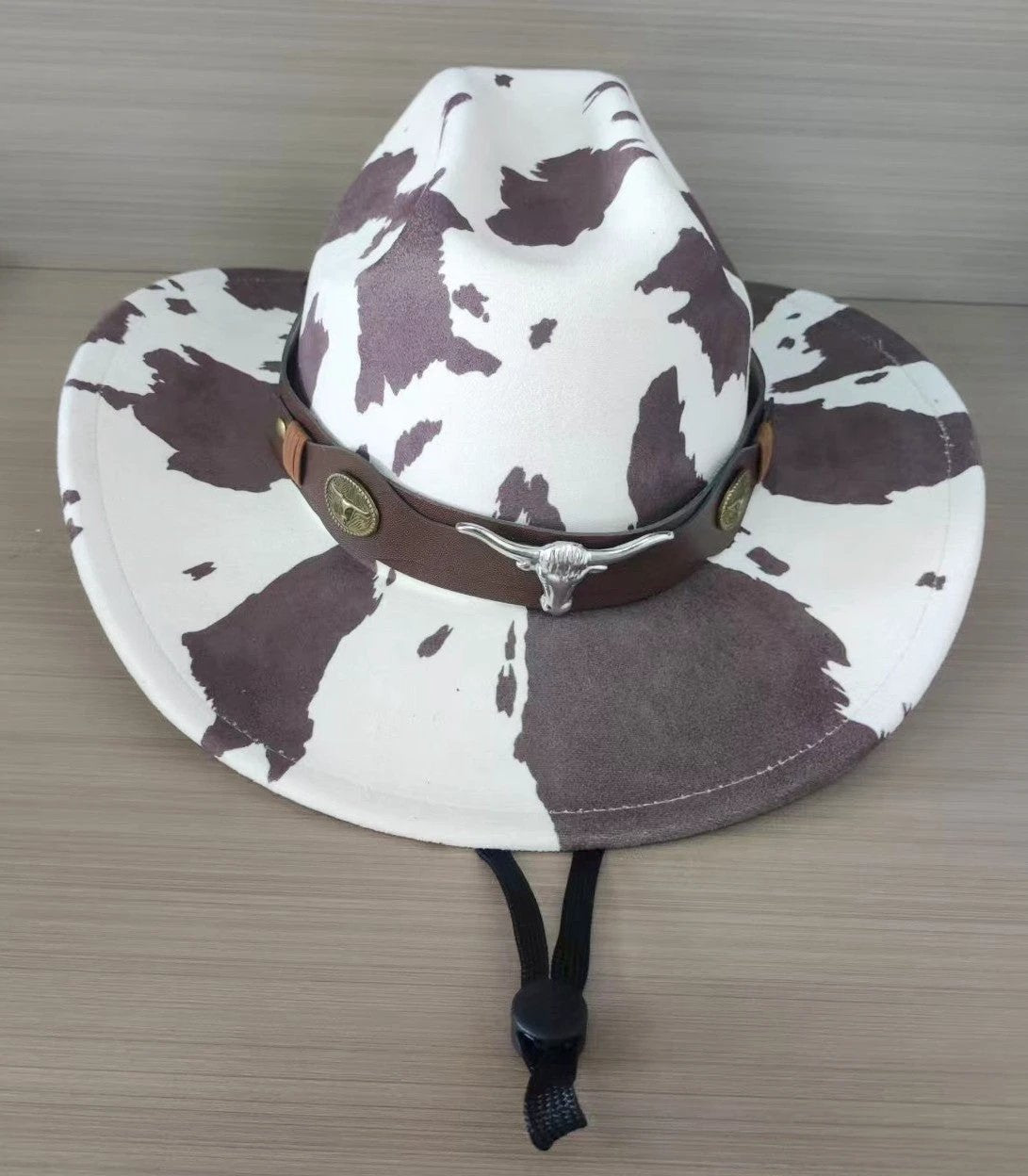 Men's Curved Edge Western Cowboy Hat