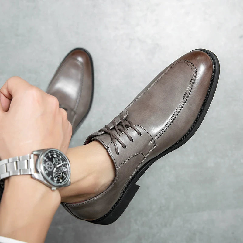Black Casual plus Size Men's Shoes