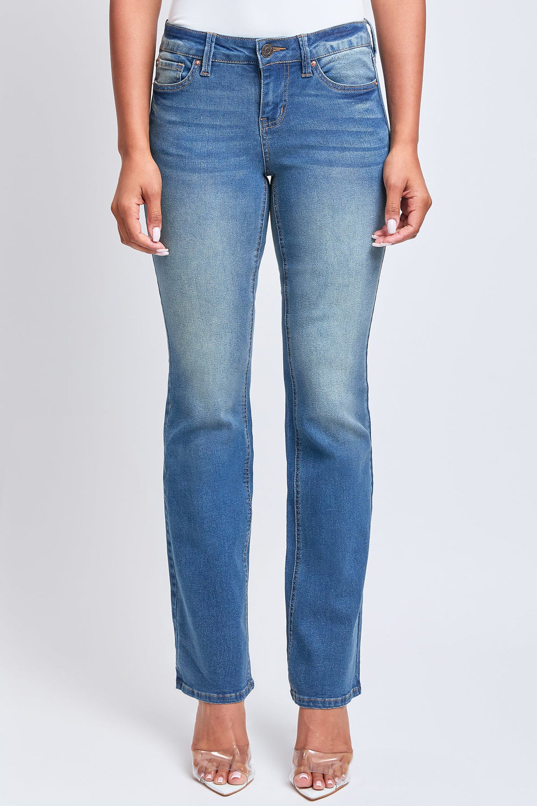 Women's Basic Low Rise Bootcut Jeans